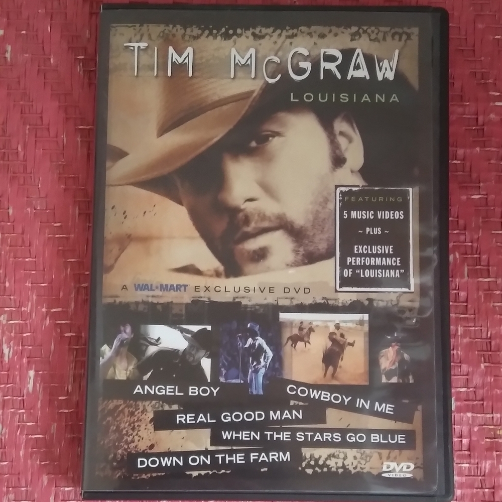 Tim McGraw Louisiana DVD